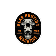 4″×4″ Bear Hunting Magazine