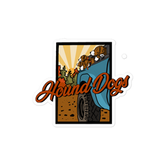 Hound Dogs Bubble-free stickers
