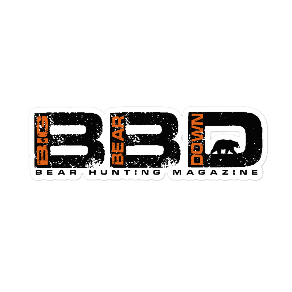 Big Bear Down Bubble-free stickers