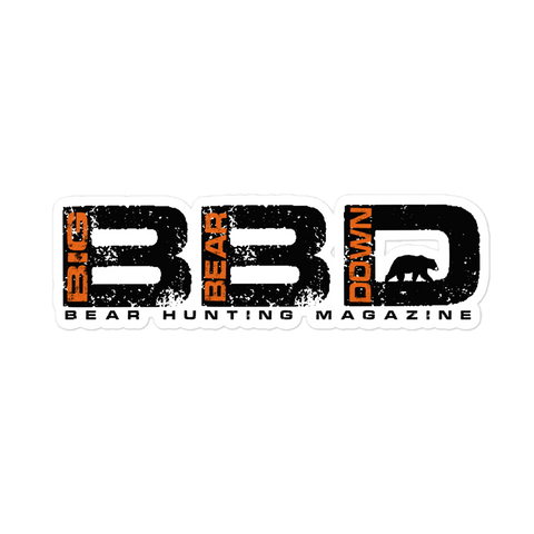 Big Bear Down Bubble-free stickers