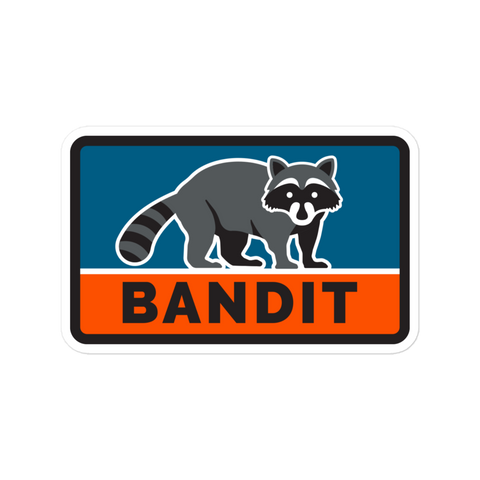 Bandit Bubble-free stickers
