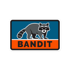 Bandit Bubble-free stickers