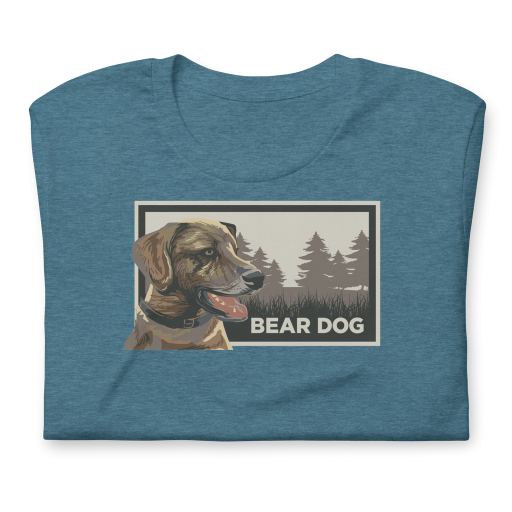 Heather Deep Teal / S Bear Hunting Magazine