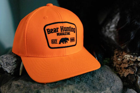 'Bear Hunting Magazine' Blaze Orange Trucker Hat