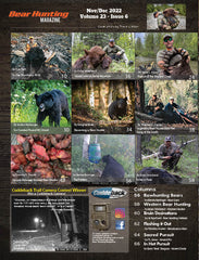Back Issues Bear Hunting Magazine