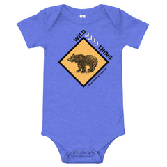 Heather Columbia Blue / 3-6m Bear Hunting Magazine