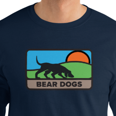 Apparel Navy / S Bear Hunting Magazine