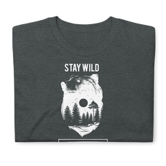 Apparel Dark Heather / S Bear Hunting Magazine