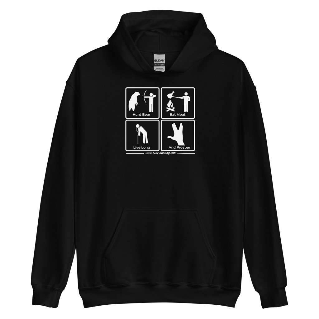 Apparel Black / S Bear Hunting Magazine