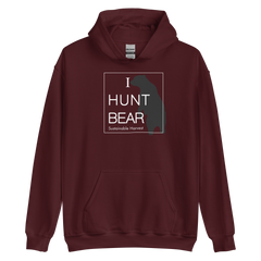 Apparel Maroon / S Bear Hunting Magazine