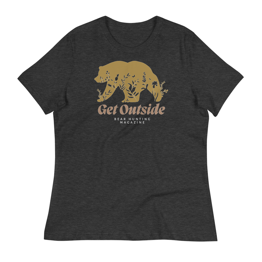 Dark Grey Heather / S Bear Hunting Magazine
