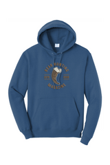 Bear Claw Fleece Pullover Hooded Sweatshirt