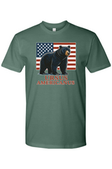 Red, White, & Bruin Short Sleeve Crew