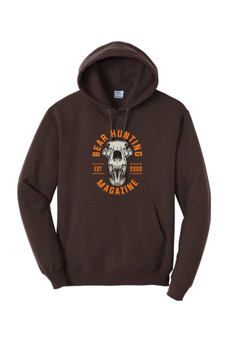 BHM Skull Fleece Pullover Hooded Sweatshirt