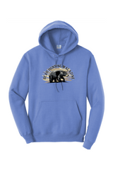 BHM Retro Bear Fleece Pullover Hooded Sweatshirt