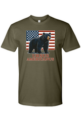 Red, White, & Bruin Short Sleeve Crew