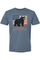 Red, White, & Bruin Short Sleeve Crew