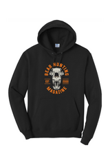 BHM Skull Fleece Pullover Hooded Sweatshirt