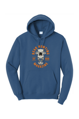 BHM Skull Fleece Pullover Hooded Sweatshirt