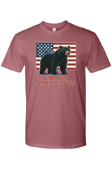 Red, White, & Bruin Short Sleeve Crew