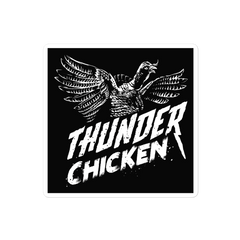 Thunder Chicken Bubble-free stickers