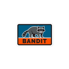 Bandit Bubble-free stickers