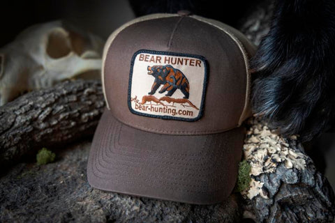 Retro Bear Hunter Trucker