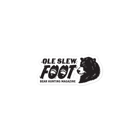 'Ole Slew Foot' Bubble-Free Vinyl Stickers