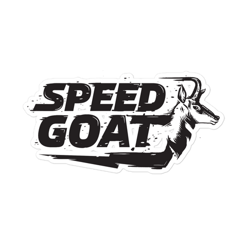 'Speed Goat' Bubble-free stickers