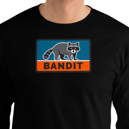 'Bandit' Men’s Long Sleeve Shirt