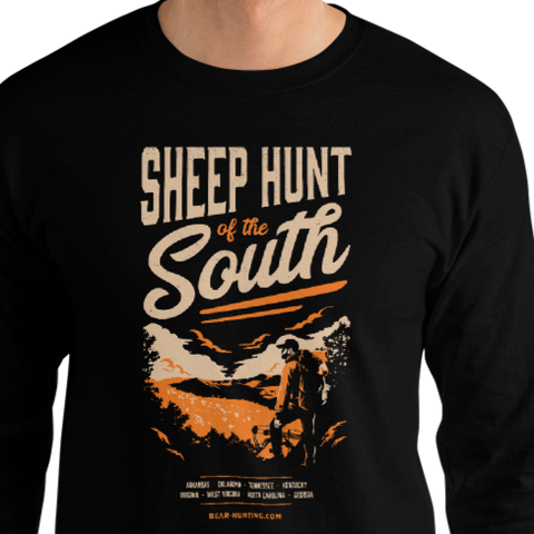 Sheep Hunt of the South | Men’s Long Sleeve Shirt