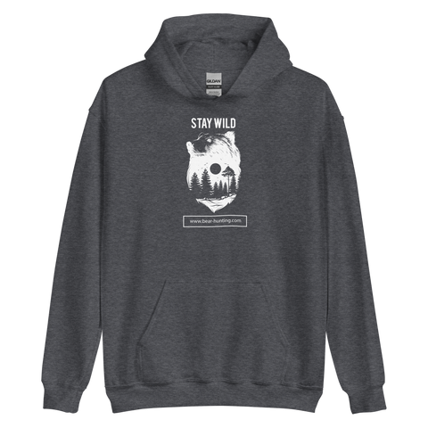 'Stay Wild Moon Bear' Unisex Hoodie